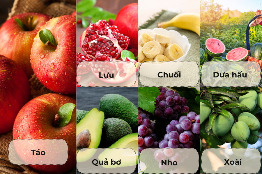Các loại trái cây bổ thận tráng dương tốt cho sức khỏe