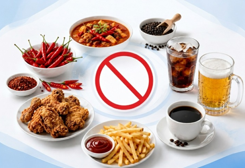 Những thực phẩm hạn chế ăn khi bị trĩ